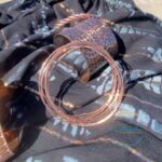 Brazalete Multianillos con Baño de Cobre – Artesanal
