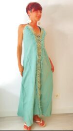 Butterfly Dress - 100% Algodón Rústico