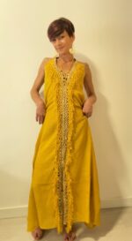 Butterfly Dress - 100% Algodón Rústico