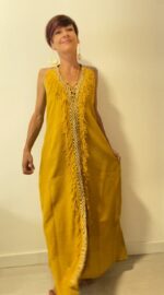 Butterfly Dress - 100% Algodón Rústico