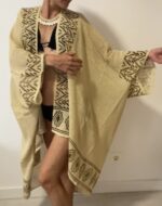 Kimono Étnico Selva - 100% Algodón Rústico