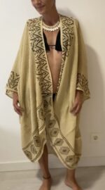 Kimono Étnico Selva - 100% Algodón Rústico