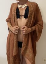 Kimono Étnico Selva - 100% Algodón Rústico