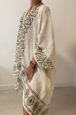 Kimono Étnico Selva - 100% Algodón Rústico