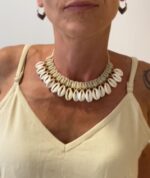 Collar de Conchas y Macramè – Hecho a Mano y Ajustable