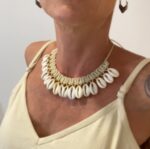Collar de Conchas y Macramè – Hecho a Mano y Ajustable