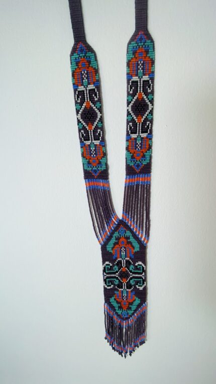 Collar largo con cuentas – Joyería boho hecha a mano en India
