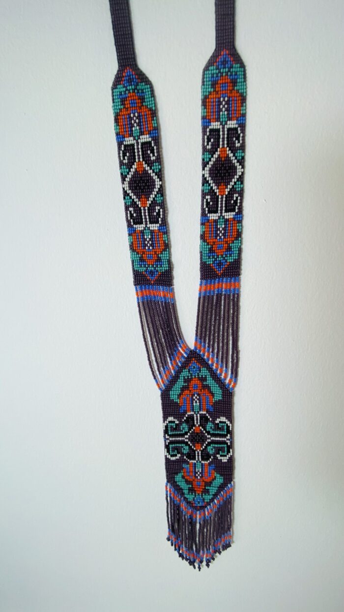 Collar largo con cuentas – Joyería boho hecha a mano en India