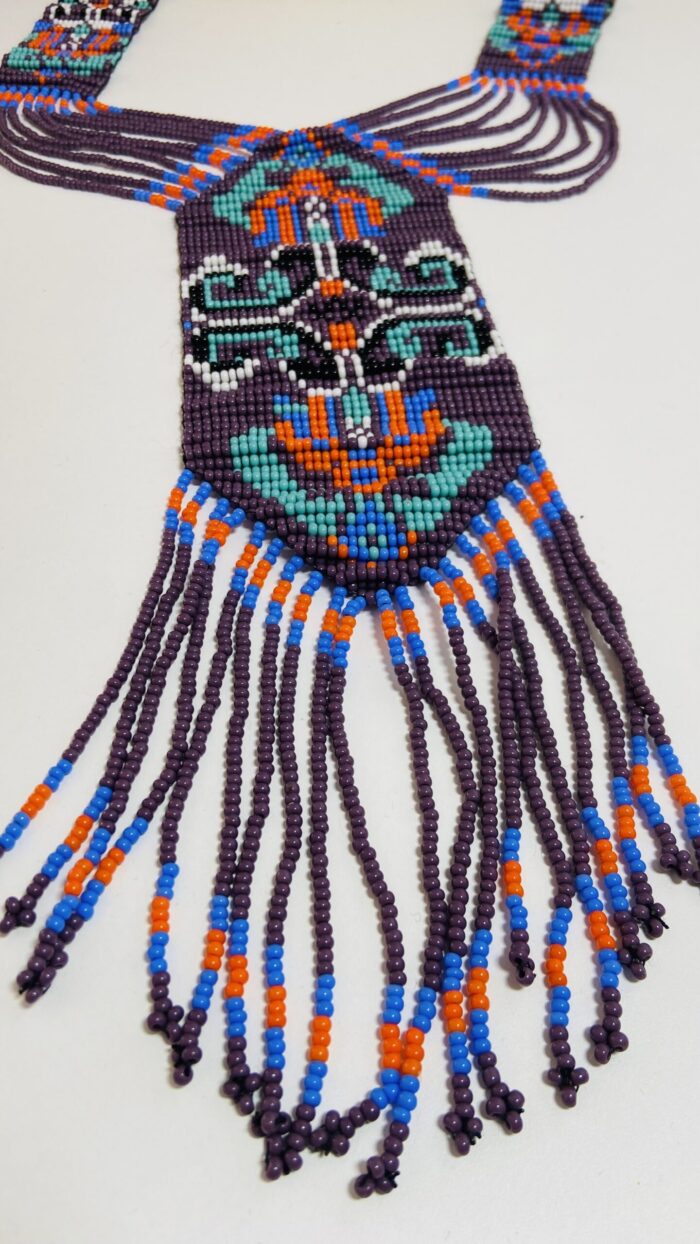 Collar largo con cuentas – Joyería boho hecha a mano en India