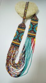 Collar largo con cuentas – Joyería boho hecha a mano en India