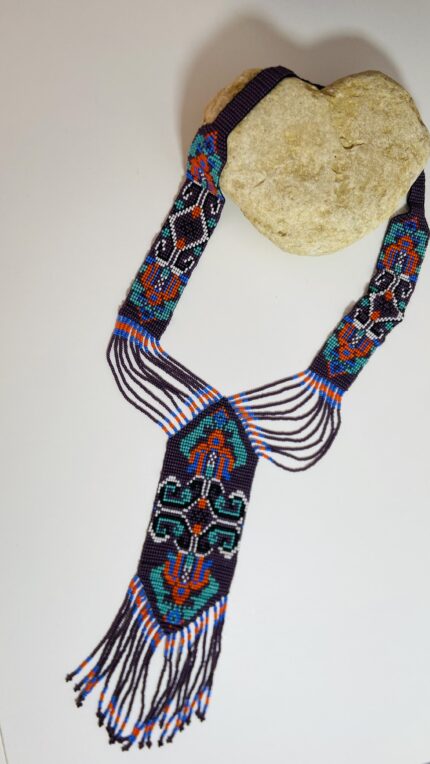 Collar largo de cuentas